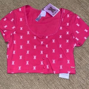 Savage Cotton Jersey Crop Top